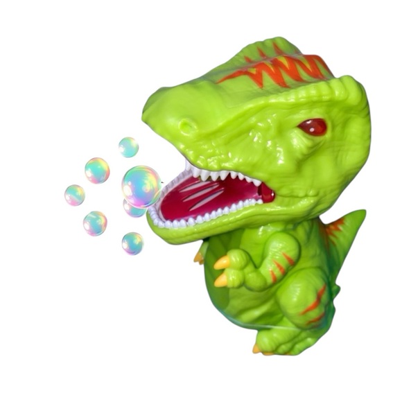 Play Day Bump N Go Bubble Blowing Dinosaur With Lights, Sound And Movement - Picture 2 of 8